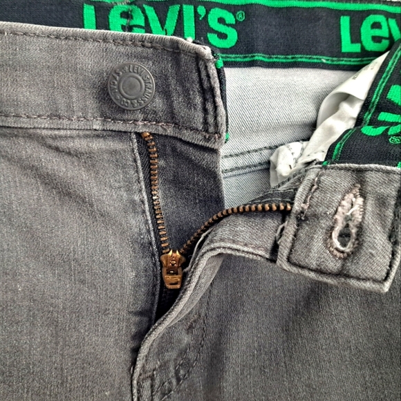 Levi's 511 Boy's Jeans Grey sz 14 R - Picture 8 of 9